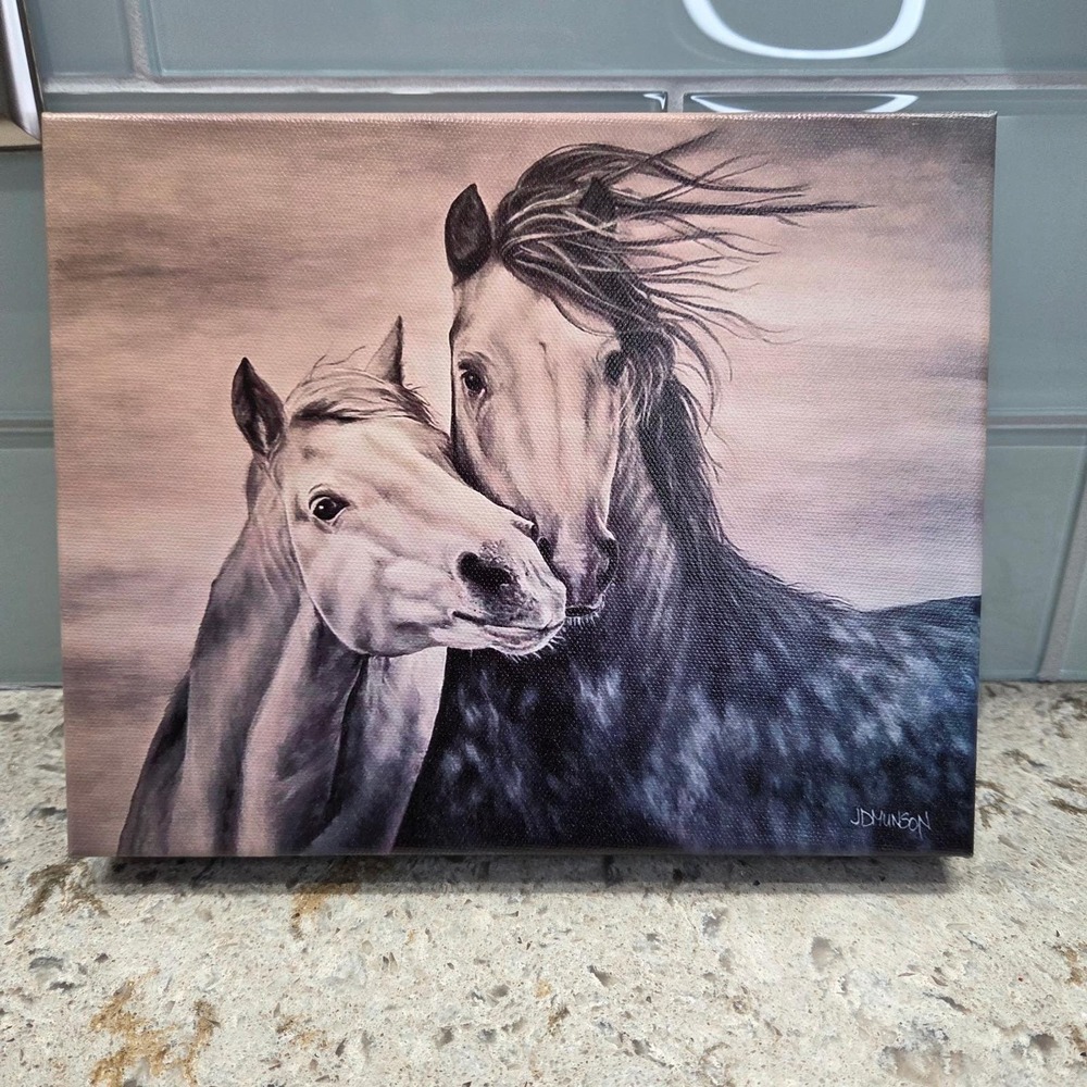 NEW Smoke Stallion Gallery Wrap Print 8x10 Home Decor Painting JDMNSON